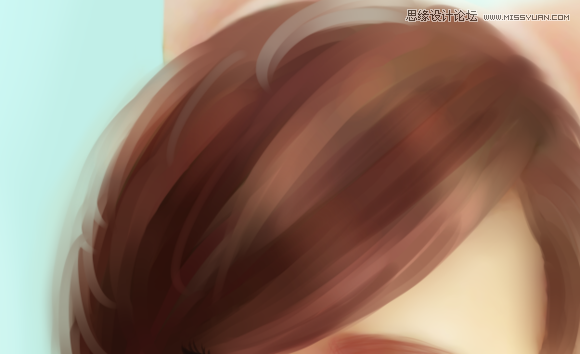 Photoshop结合SAI制作唯美的人像手绘效果