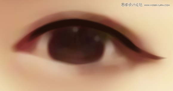 Photoshop结合SAI制作唯美的人像手绘效果