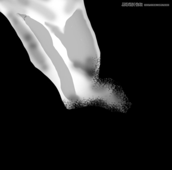 Photoshop合成在乌云密布中飞舞的天使