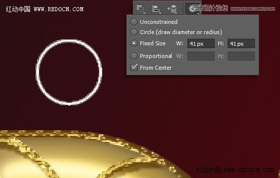 Photoshop制作大气的圣诞节艺术字教程