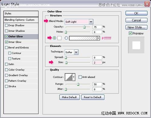 Photoshop使用画笔描边制作漂亮的高光字