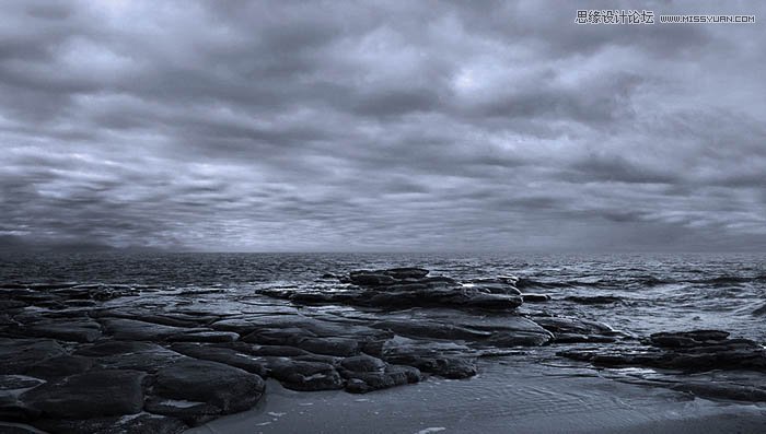 Photoshop合成超酷的汽车行驶海报