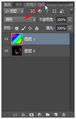 Photoshop制作梦幻效果的圆形光影效果