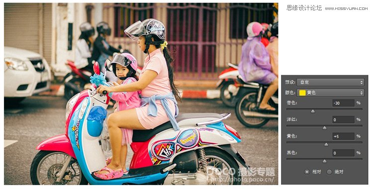 Photoshop结合插件调出电影胶卷效果