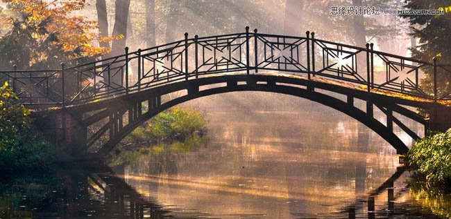 Photoshop合成绚丽城市背景的夜景婚片