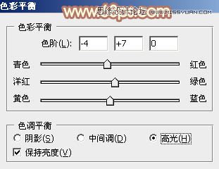 Photoshop给国外外景人像添加朦胧黄色调