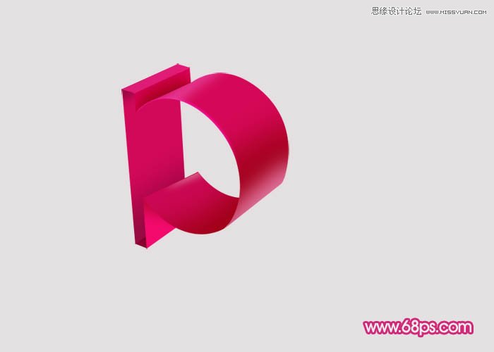 Photoshop制作个性时尚的立体字教程