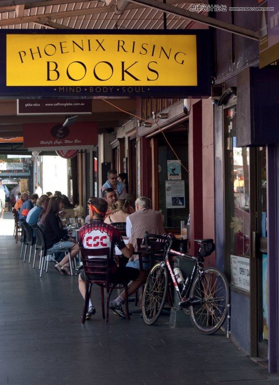 Photoshop两种方法打造怀旧街景