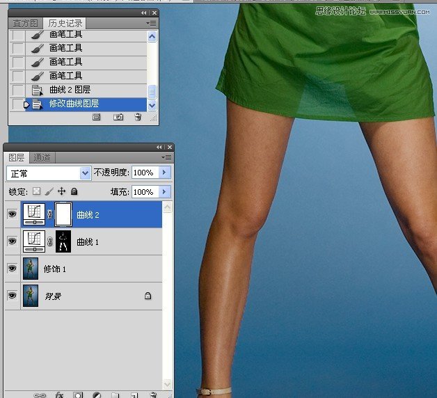 Photoshop修图教程:人像精细修图练习