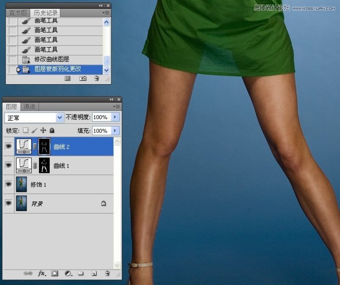 Photoshop修图教程:人像精细修图练习