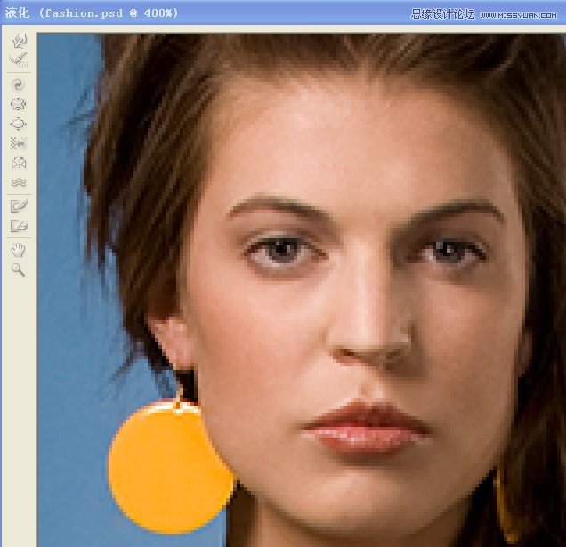 Photoshop修图教程:人像精细修图练习
