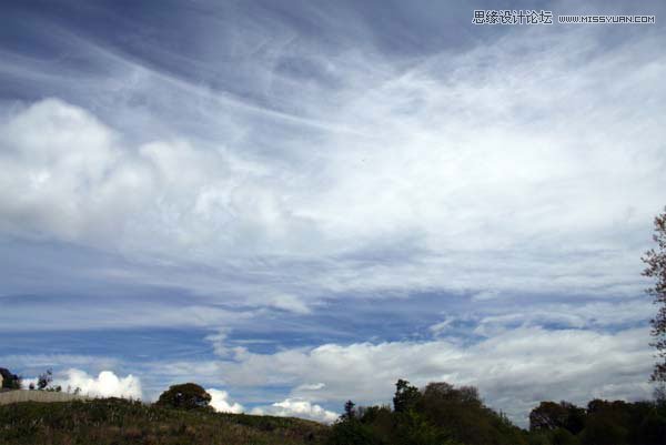 Photoshop合成冬季漂亮的的雪景城堡