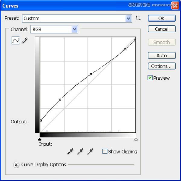 Photoshop合成冬季漂亮的的雪景城堡