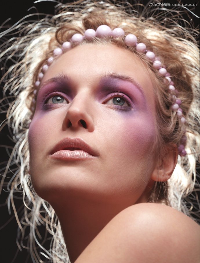 Photoshop给美女人像精细商业磨皮