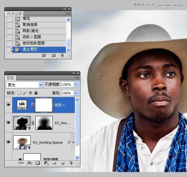 Photoshop结合CR给曝光不足的数码照片补光