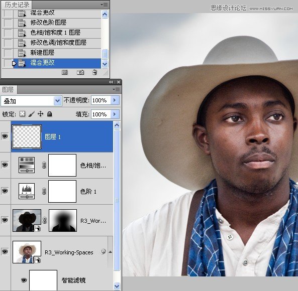 Photoshop结合CR给曝光不足的数码照片补光