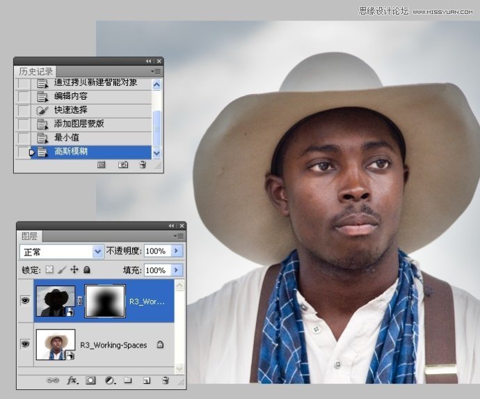 Photoshop结合CR给曝光不足的数码照片补光