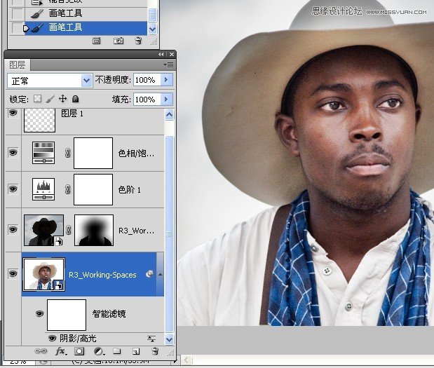 Photoshop结合CR给曝光不足的数码照片补光