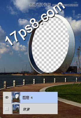 Photoshop合成科技场景下的生命之环