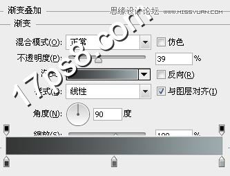 Photoshop制作金色铬合金金属字教程