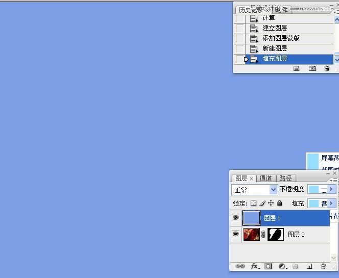 Photoshop调出静物图像蓝色冰雕效果