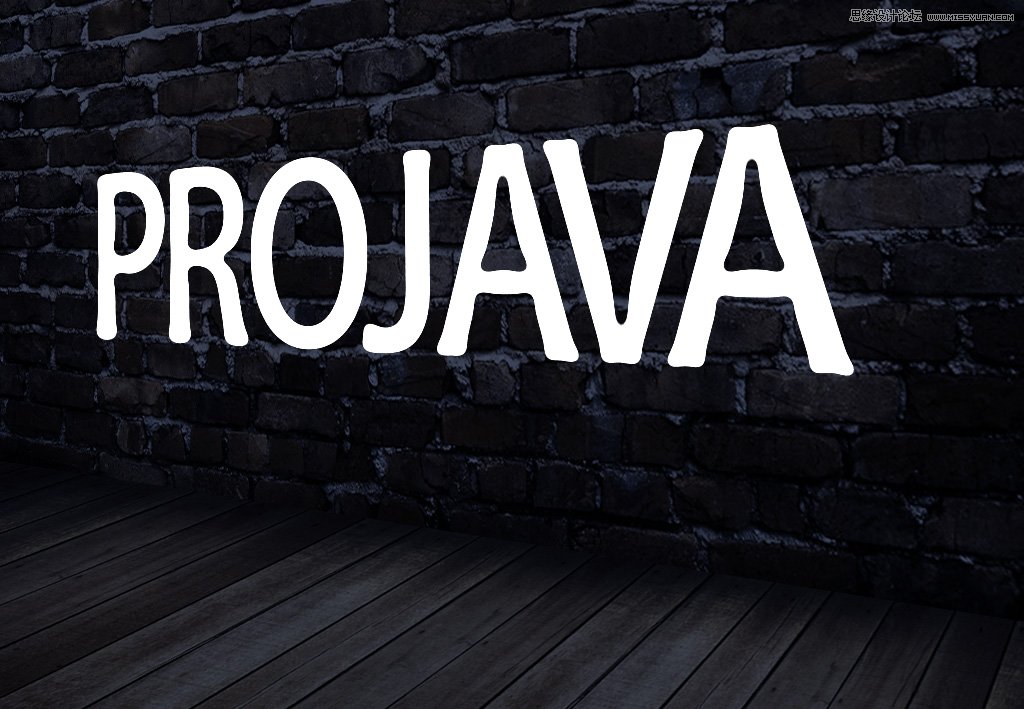 Photoshop制作真实效果的霓虹灯艺术字