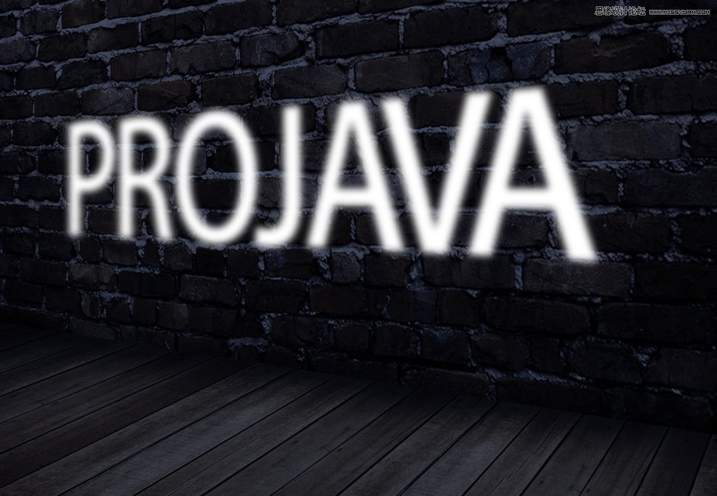 Photoshop制作真实效果的霓虹灯艺术字