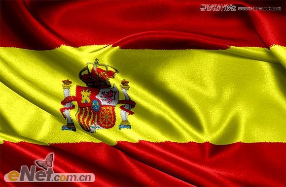 Photoshop使用置换滤镜制作褶皱效果