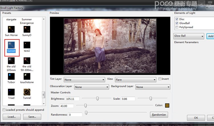 Photoshop给偏青色美女照调出唯美意境效果