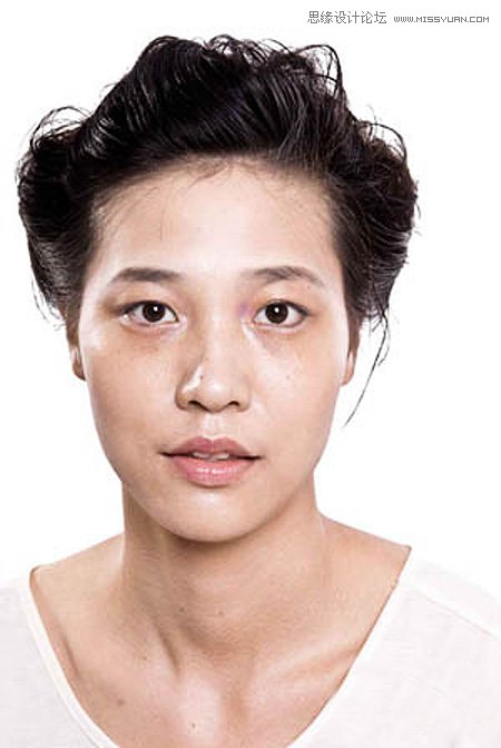 Photoshop把普通人像照片变成漂亮的封面人像效果