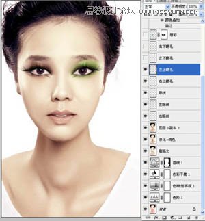 Photoshop把普通人像照片变成漂亮的封面人像效果