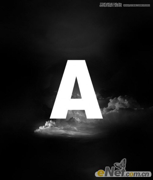 Photoshop制作火山爆发效果的字体教程