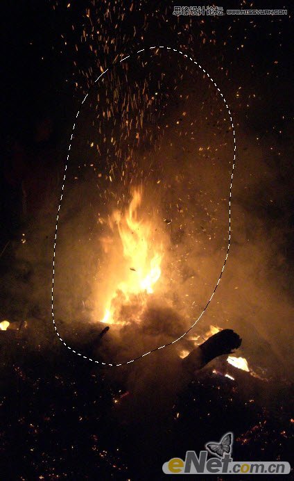 Photoshop制作火山爆发效果的字体教程