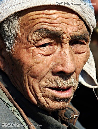 Photoshop合成超酷逼真的人头树木教程