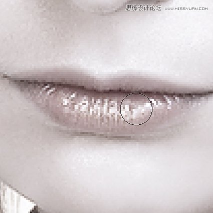 Photoshop调出国外美女照片白发柔美效果