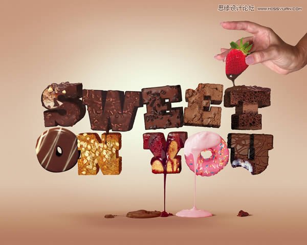 Photoshop巧用CS63D功能制作立体字教程