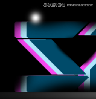 Photoshop设计光彩斑斓的立体字教程
