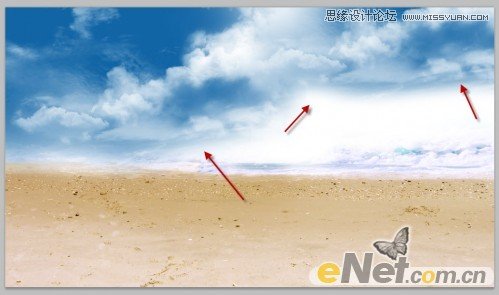 Photoshop设计趴在山间的女孩另类幻想场景