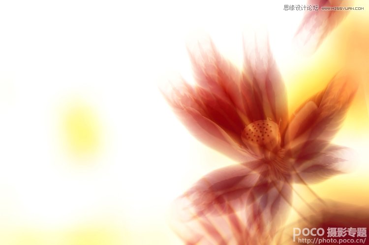 Photoshop打造抽象风格唯美枫叶效果