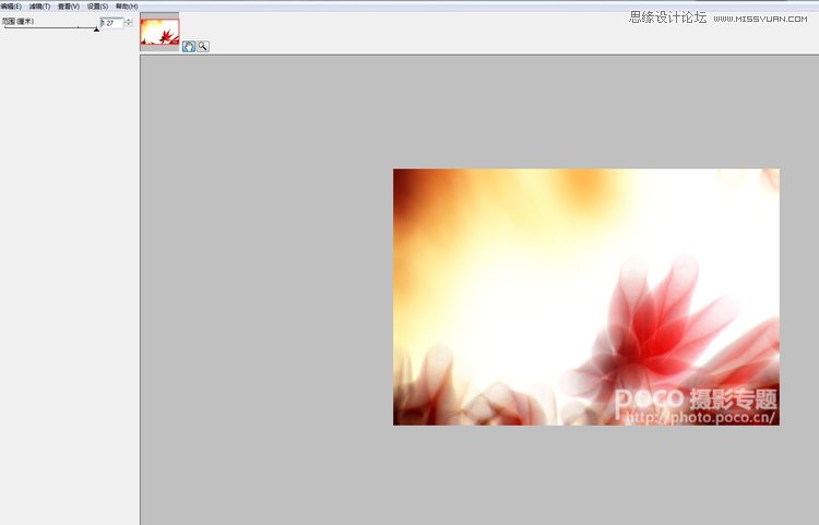Photoshop打造抽象风格唯美枫叶效果