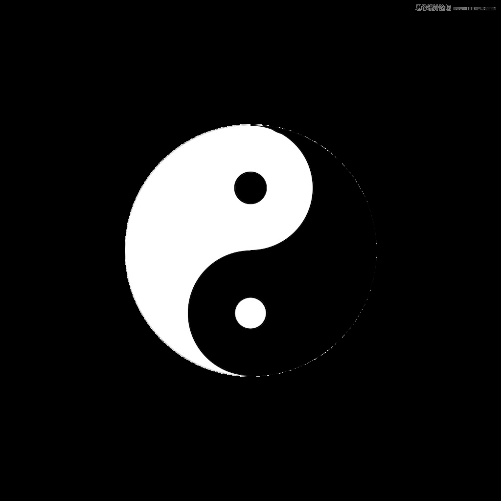 Photoshop制作转动的太极阴阳字动画教程
