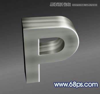 Photoshop制作大气质感的立体字教程