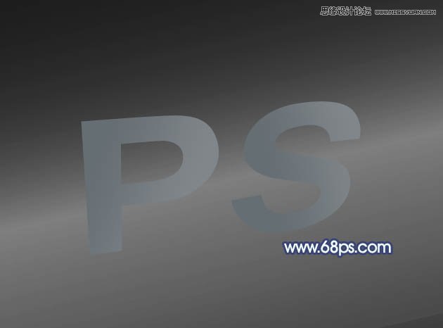 Photoshop制作大气质感的立体字教程