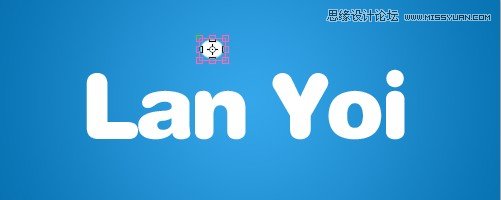 Photoshop制作哆啦A梦卡通艺术字教程