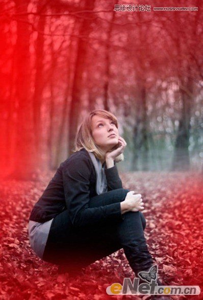 Photoshop打造漂亮的欧美版暗夜精灵效果