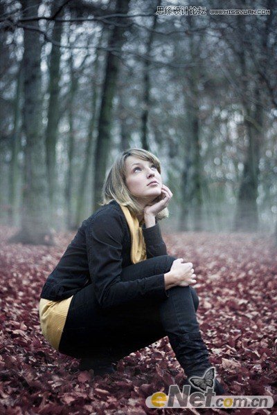 Photoshop打造漂亮的欧美版暗夜精灵效果