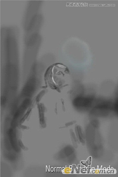 Photoshop打造漂亮的欧美版暗夜精灵效果