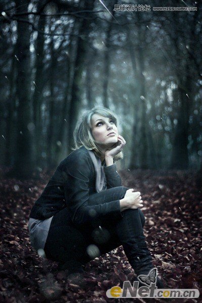 Photoshop打造漂亮的欧美版暗夜精灵效果