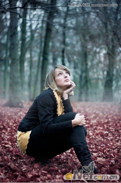 Photoshop打造漂亮的欧美版暗夜精灵效果