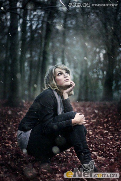 Photoshop打造漂亮的欧美版暗夜精灵效果